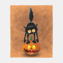 Search for halloween black cat blankets Funny