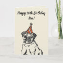 Search for grey dog cards Pug