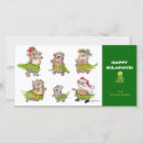 Search for hula christmas cards Cartoon