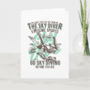 Search for parachuting cards Sky diver