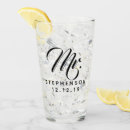 Search for shower wedding glasses Mr and mrs