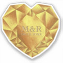 Search for fiftieth anniversary wedding stickers Heart