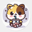 Search for chibi cat stickers Cute