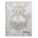 Search for christmas tree ornaments notebooks Snowflake