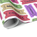 Search for ticket wrapping paper Pattern