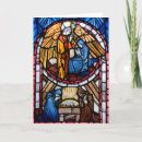 Search for stained glass christmas cards Jesus