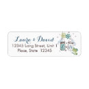 Search for mason jar wedding return address labels Floral