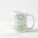 Search for aqua floral mugs Pattern