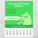 Search for cute cat flyers Pets