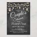 Search for chalkboard engagement party invitations String lights