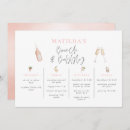 Search for modern brunch and bubbly invitations Pink