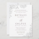 Search for romantic floral wedding invitations Summer