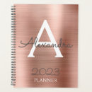 Search for pink planners Rose gold