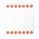 Search for basketball notepads Orange