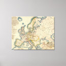 Search for europe map canvas prints Prime
