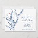 Search for boat rehearsal dinner invitations Navy blue