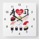 Search for sushi clocks Japan