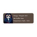 Search for vampire bat return address labels Cute