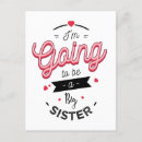 Search for big sister pregnancy announcement cards For her