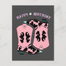 Search for cowgirl boots birthday cards Cowboy