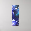 Search for blue star canvas prints Starry