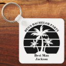 Search for beach party key rings Groomsmen