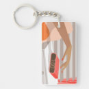 Search for lady rectangular key rings Woman