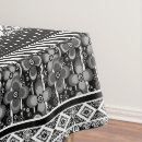 Search for black lace tablecloths Black and white