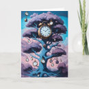 Search for clock birthday cards Pink
