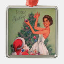 Search for 1950s christmas tree decorations Girl