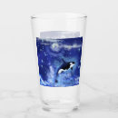 Search for whales beer glasses Killer whale