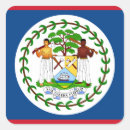 Search for flags square stickers Belise