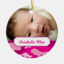 Search for hot pink christmas tree decorations Baby