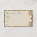 Search for bronze business cards Vintage