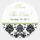 Search for white damask save stickers Black