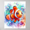 Search for clown fish art Sea