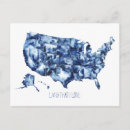 Search for love usa postcards Map