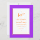 Search for purple and yellow wedding invitations Gold