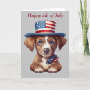 Search for patriotic dog cards Cute