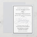Search for silver border invitations Calligraphy