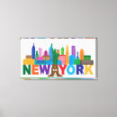 Search for new york city skyline canvas prints Manhattan