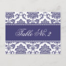 Search for blue damask postcards White