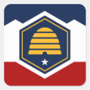 Search for state of utah stickers Flag