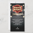 Search for movie thank you cards Black
