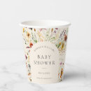 Search for baby shower paper cups Wildflower