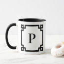 Search for black border mugs Modern