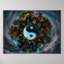 Search for animal zodiac posters Horse