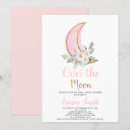 Search for over the moon baby shower invitations Modern