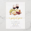 Search for engagement couple bridal shower invitations Minimalist