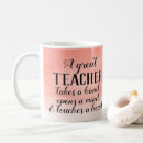 Search for typographic mugs Teacher